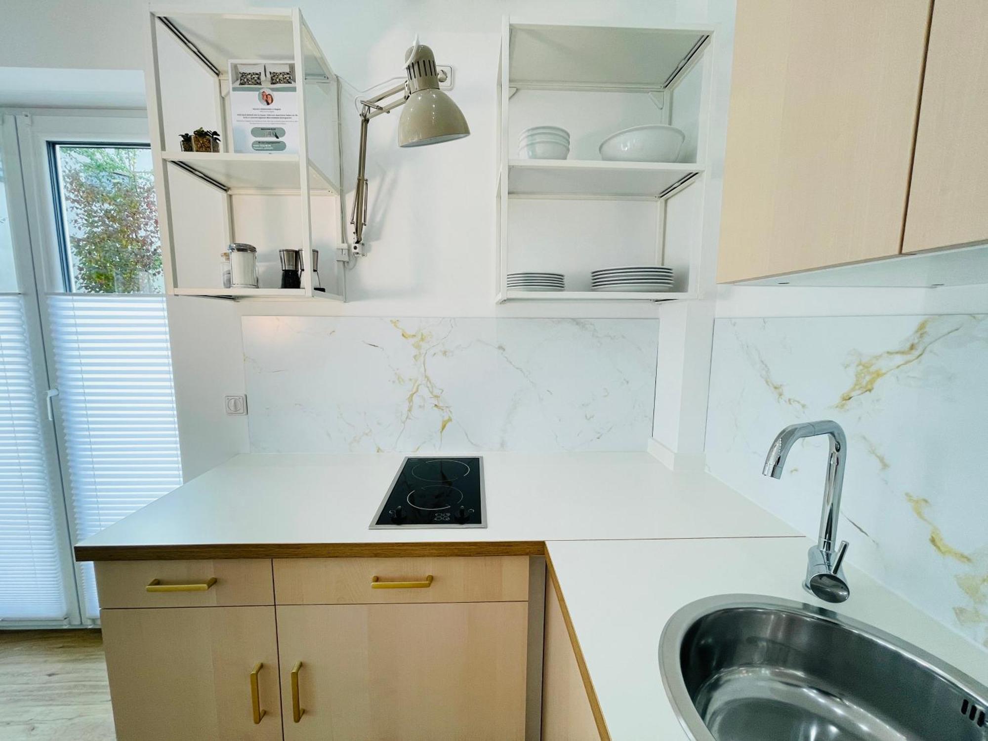 Stay: zentrales Schwarzwald Apartment für 1-2 mit Küche und Freisitz Nagold Habitación foto